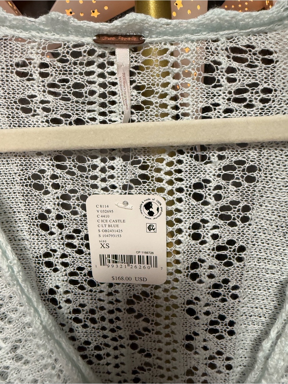 Free People Serendipity Knit Cardi in Ice Castle - Picture 10 of 10